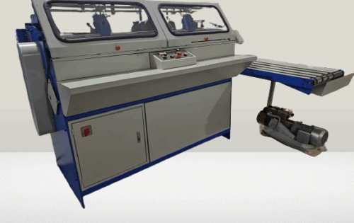 end paper pasting machine