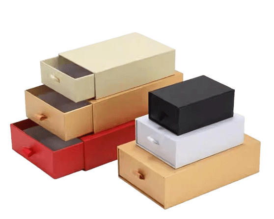 Types of rigid boxes like telescope, hinged, drawer