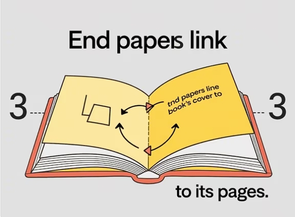 End Paper in Books