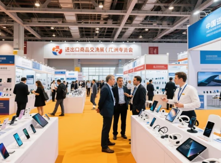 Placeholder image comparing Canton Fair and Print China scales