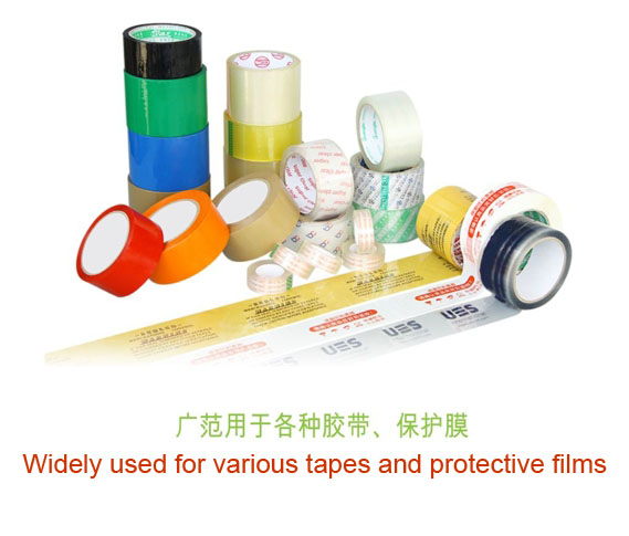 Various tape materials for cutting
