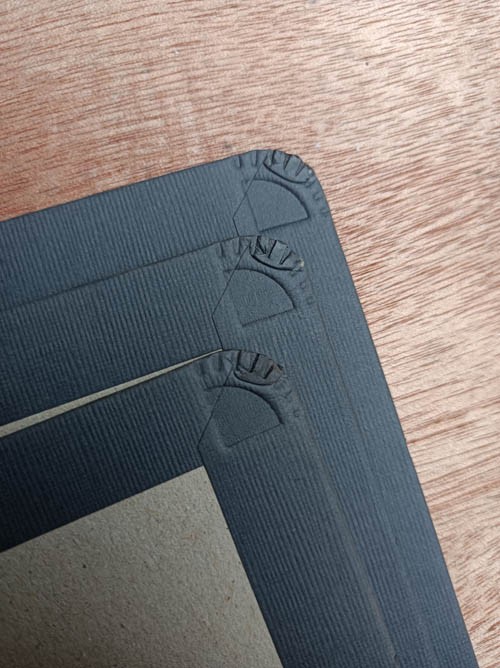 Professional book cover corner rounding