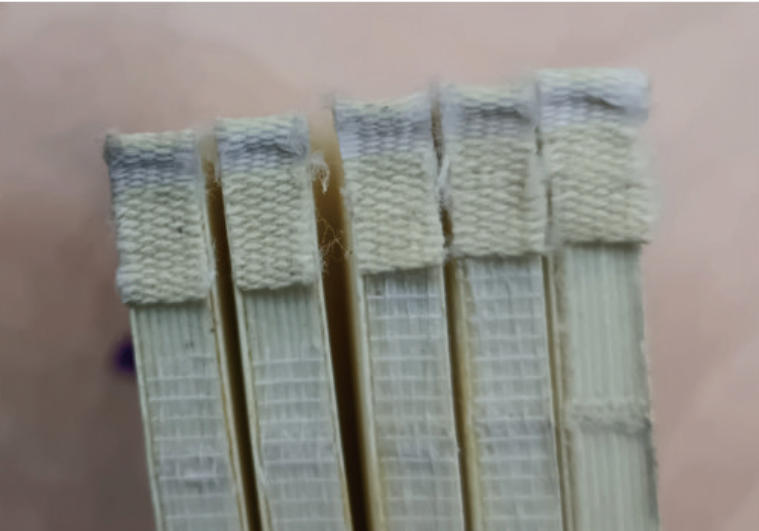 Head band application in bookbinding