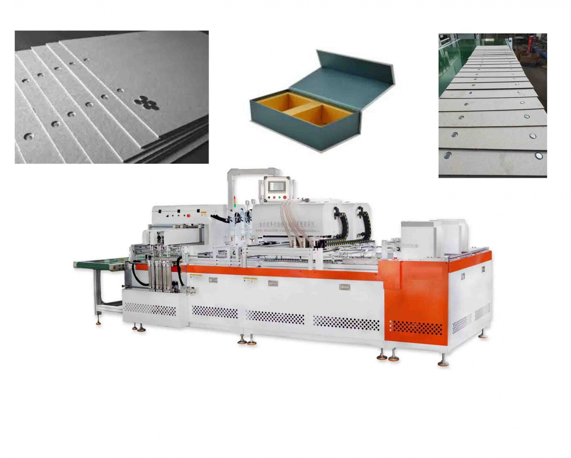 Fully Auto Magnet Closure Box Machine Ky-1265A