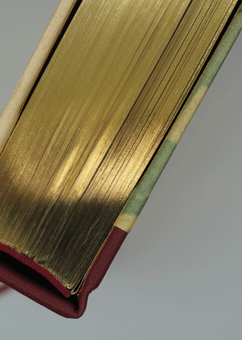 Book Edge Gilding Sample 1