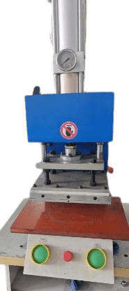 Hydraulic press machine for eyeglass cases