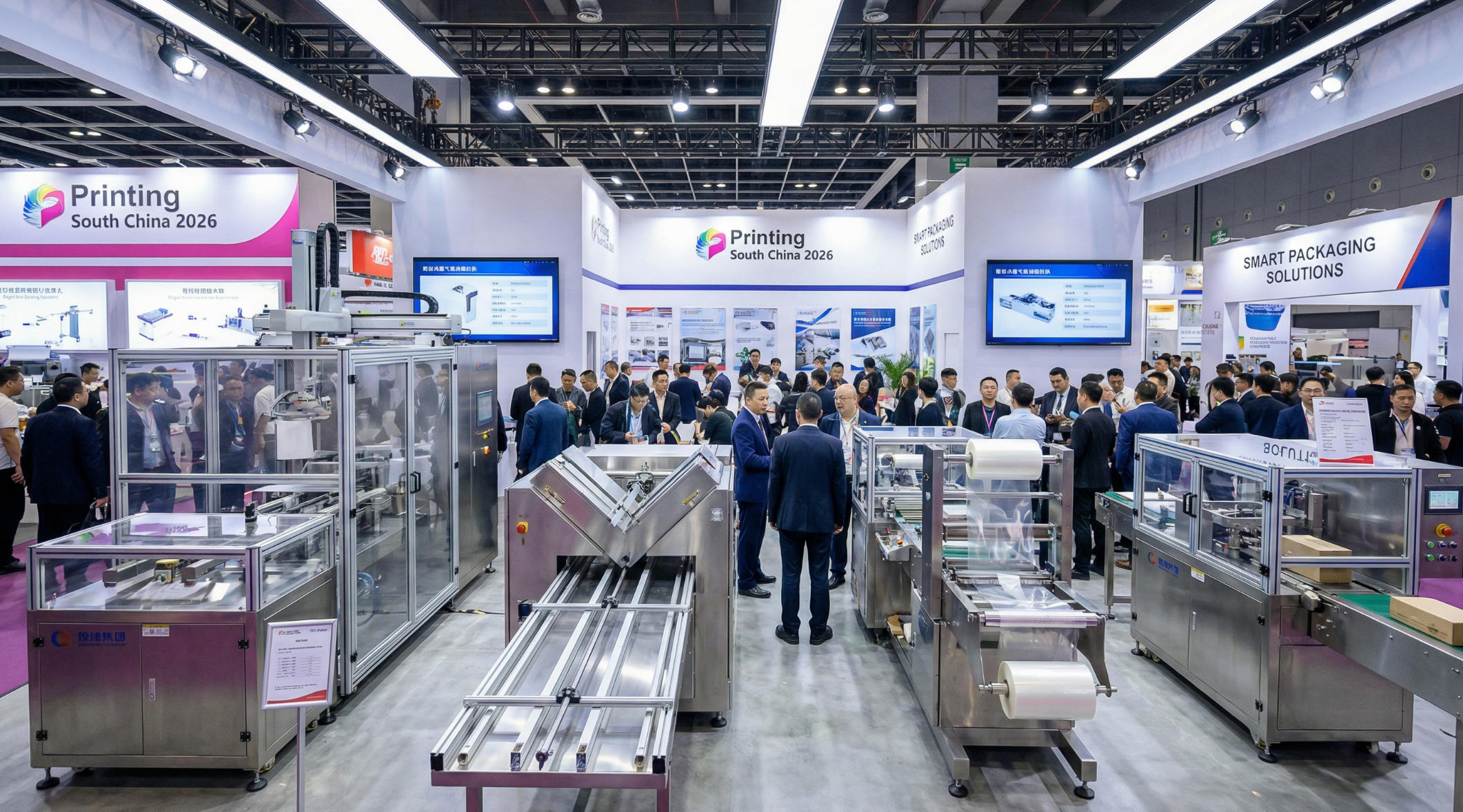 Kylin Machine Company - Packaging Machinery Display at Printing South China 2026