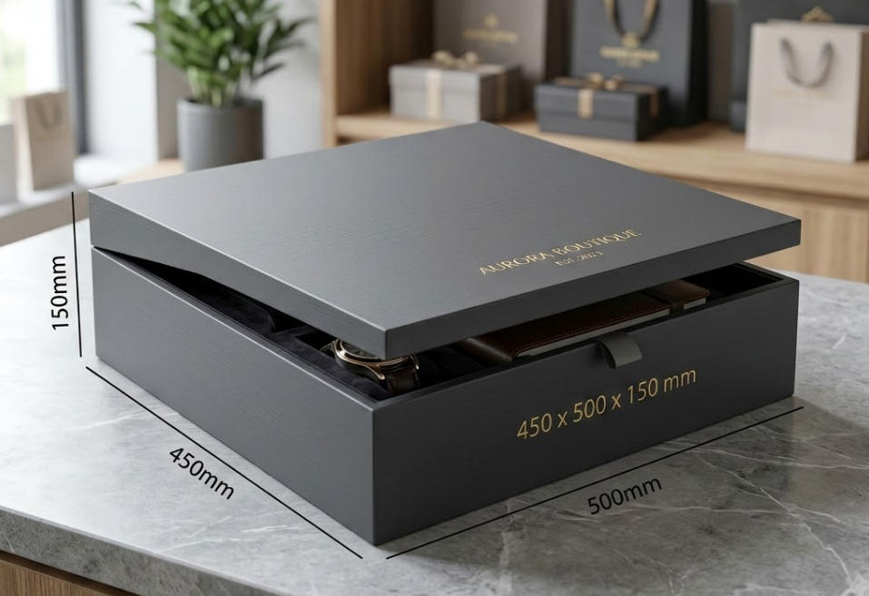 Sample Rigid Boxes Made by KY-6003/6005 — Gift Boxes, Luxury Packaging