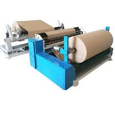 Paper slitting and rewinding machine