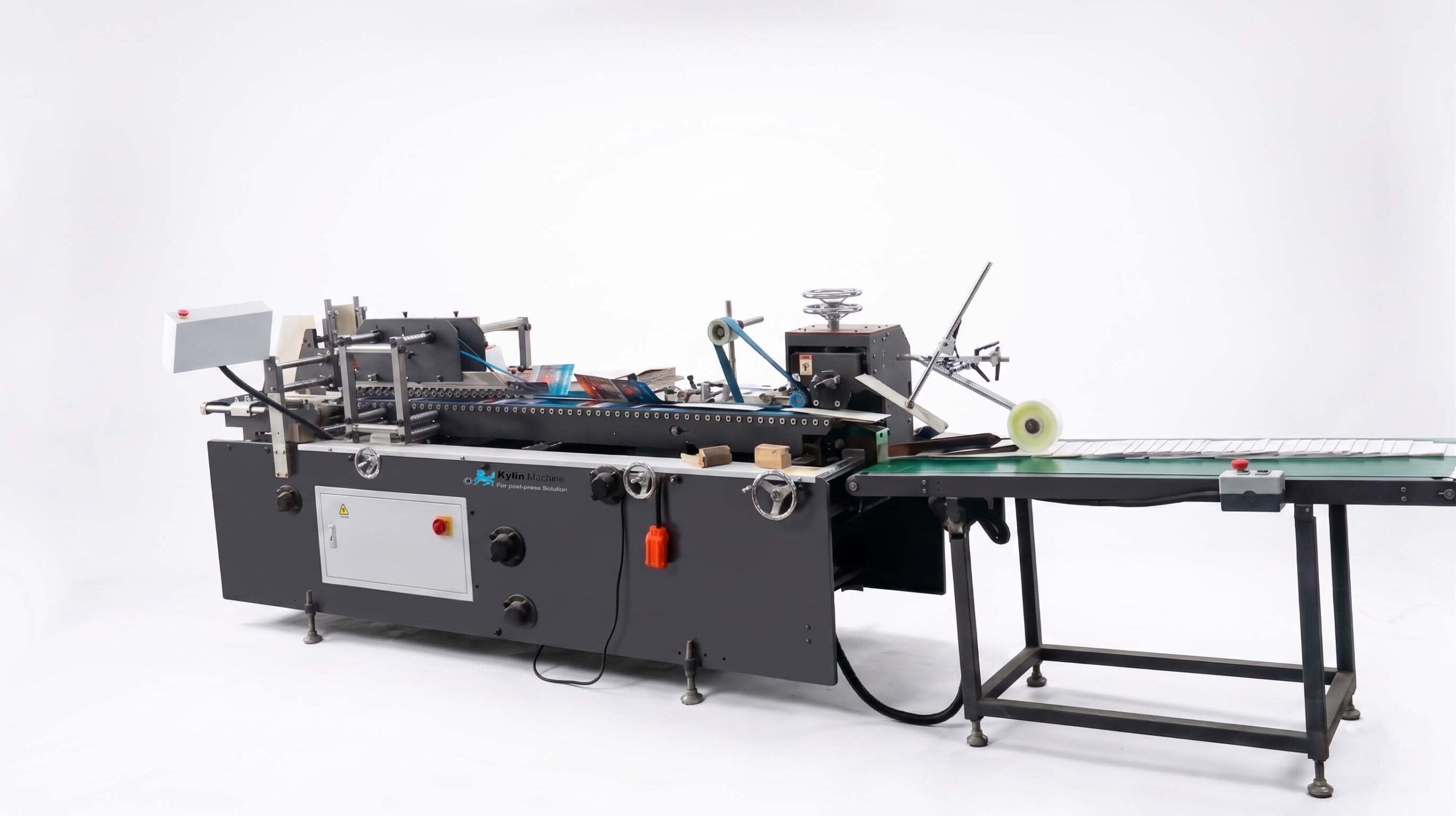 KY-860A High-Speed Board Book Folding Machine in production facility