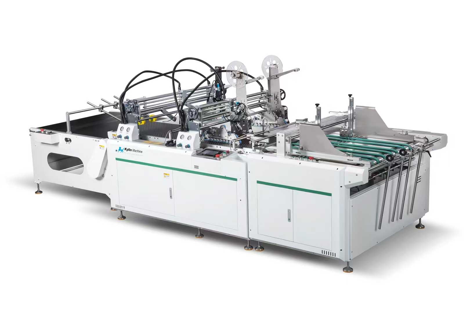KY-1200L Fully Auto Double Tape Application Machine — front view