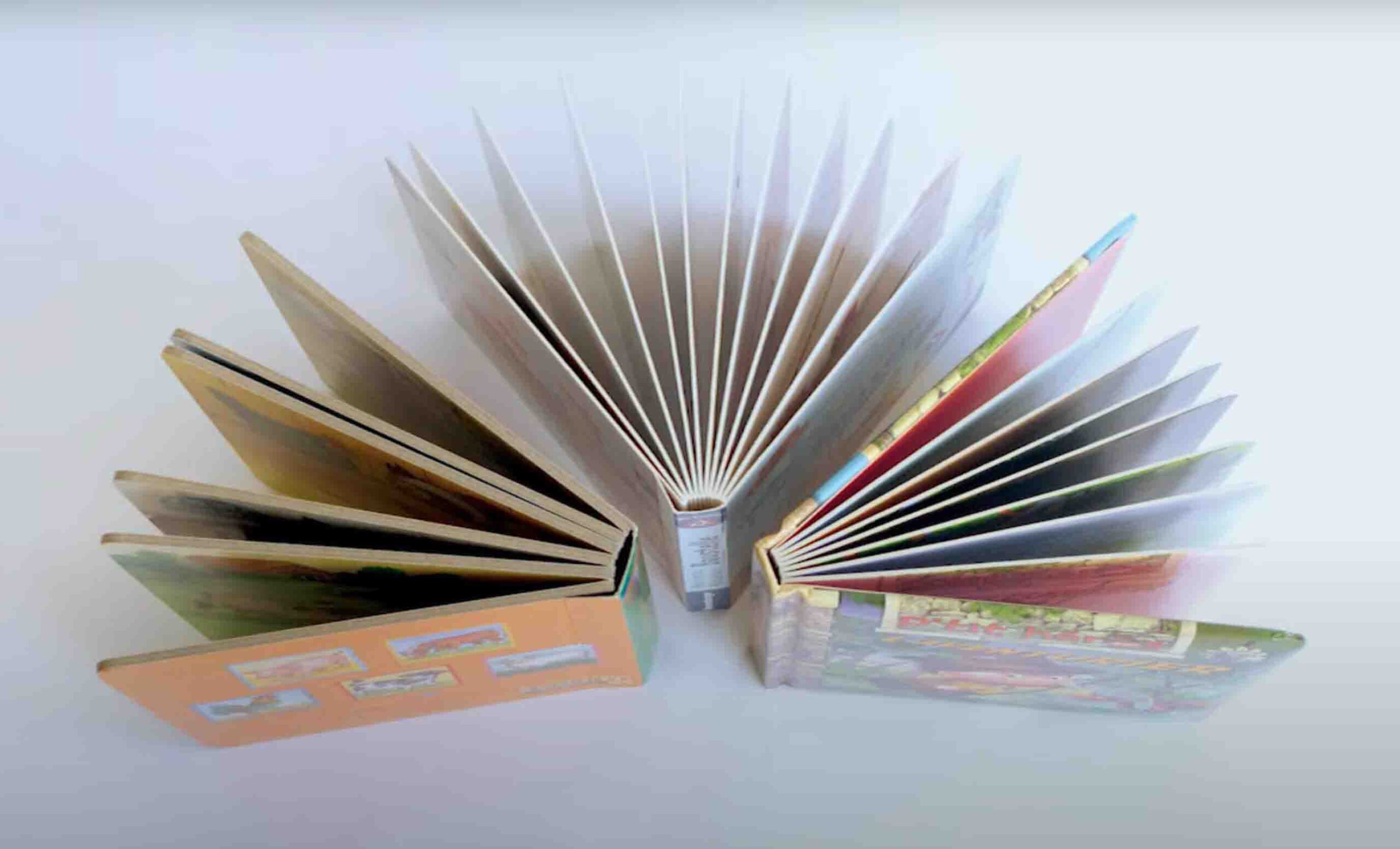 High-quality hardcover children's board books — layflat and pop-up book production