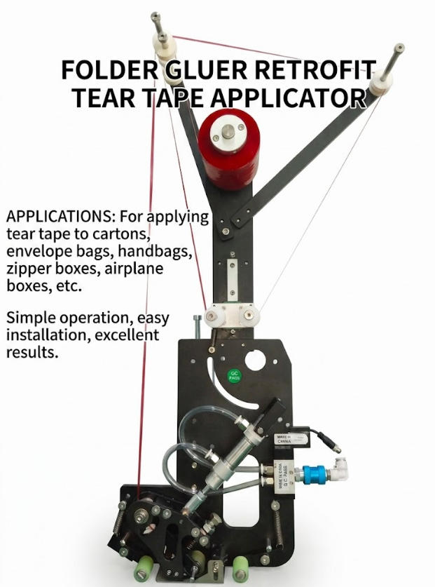 KY-20T Tear Tape Retrofit Head for Folder-Gluer Easy-Open Packaging