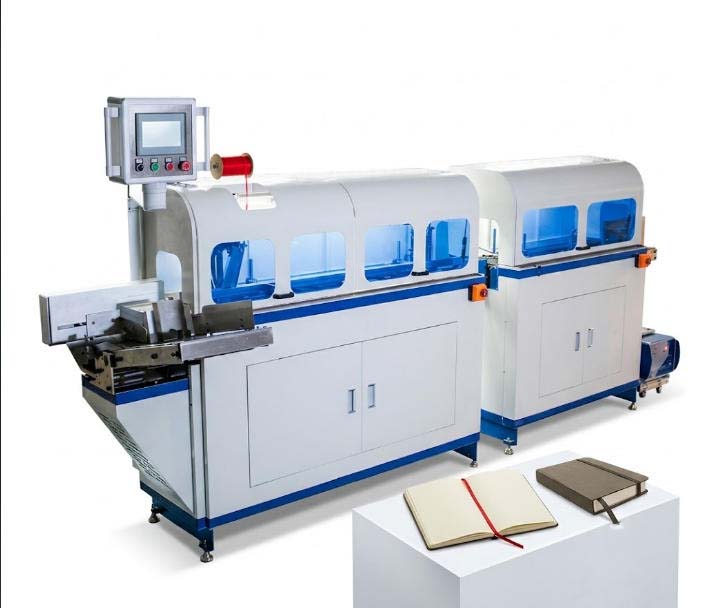KY-2000 máquina insertadora de cinta para bloques de libros totalmente automática