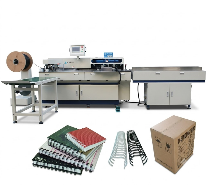 Full Automatic Desktop Calendar Twin Wire Binding Machine